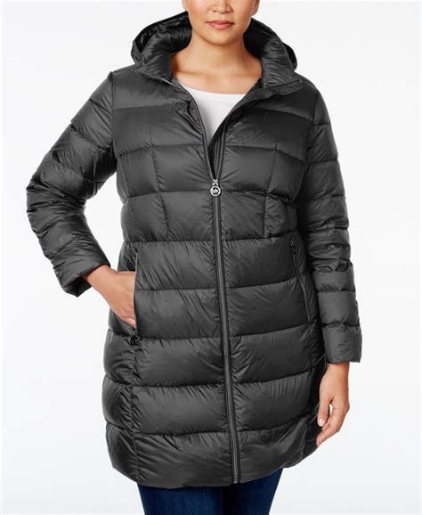 michael kors down alternative coat|michael kors women's down coat.